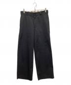 Dickies×MONKEY TIMEディッキーズ×モンキータイム）の古着「ガーメントダイ コットンツイル バギーパンツ」｜ブラック