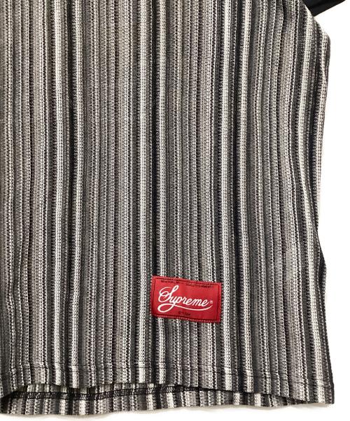 SUPREME（シュプリーム）SUPREME (シュプリーム) オープンニットフットボールトップ グレー サイズ:Lの古着・服飾アイテム