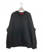 SUPREMEシュプリーム）の古着「スモールボックス ラグランクルーネックスウェット」｜ブラック