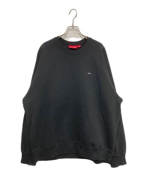 SUPREME（シュプリーム）SUPREME (シュプリーム) スモールボックス ラグランクルーネックスウェット ブラック サイズ:XLの古着・服飾アイテム