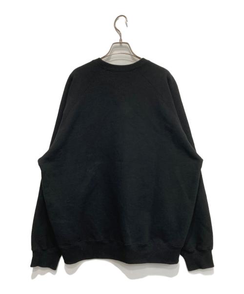 SUPREME（シュプリーム）SUPREME (シュプリーム) スモールボックス ラグランクルーネックスウェット ブラック サイズ:XLの古着・服飾アイテム
