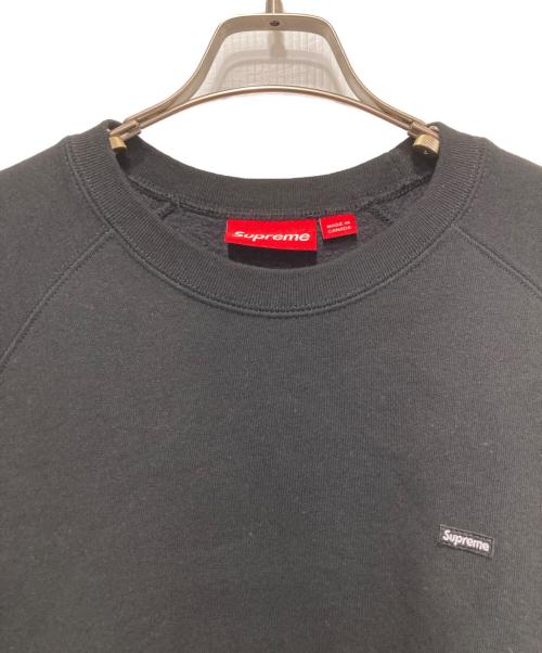 SUPREME（シュプリーム）SUPREME (シュプリーム) スモールボックス ラグランクルーネックスウェット ブラック サイズ:XLの古着・服飾アイテム