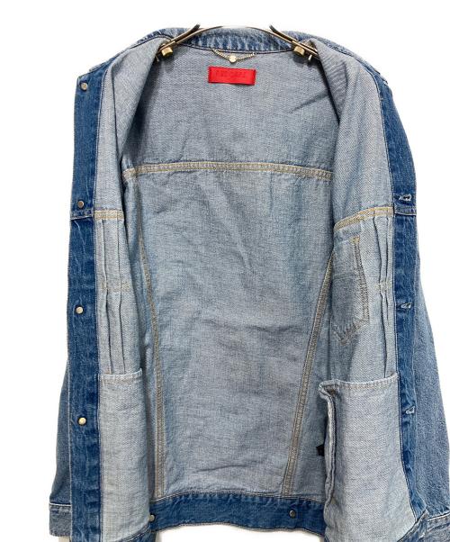 RED CARD（レッドカード）RED CARD (レッドカード) FRAY ID (フレイ アイディー) デニムジャケット インディゴ サイズ:FREEの古着・服飾アイテム