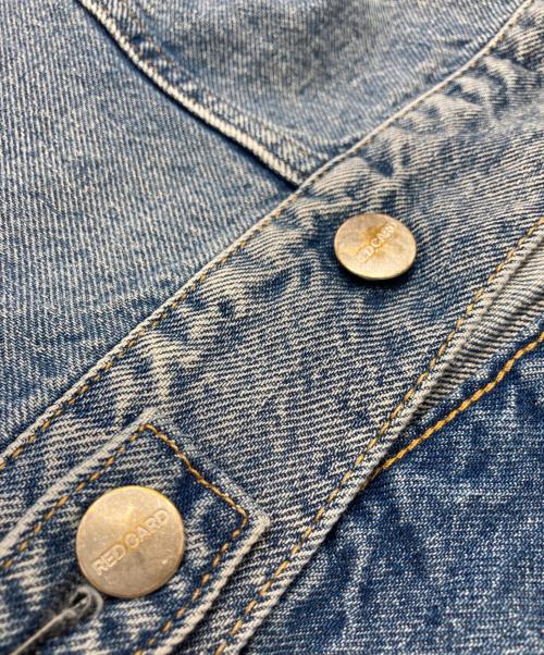 RED CARD（レッドカード）RED CARD (レッドカード) FRAY ID (フレイ アイディー) デニムジャケット インディゴ サイズ:FREEの古着・服飾アイテム