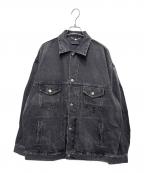 RED CARD×FRAY IDレッドカード×フレイ アイディー）の古着「デニムジャケット」｜グレー