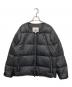 Pyrenex（ピレネックス）の古着「VIGO ノーカラーダウンジャケット」｜ブラック