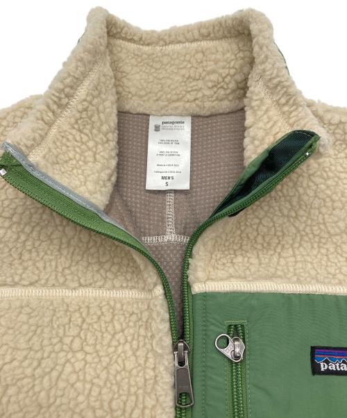 Patagonia（パタゴニア）Patagonia (パタゴニア) クラシック レトロX ベスト ベージュ×グリーン サイズ:Ｓの古着・服飾アイテム