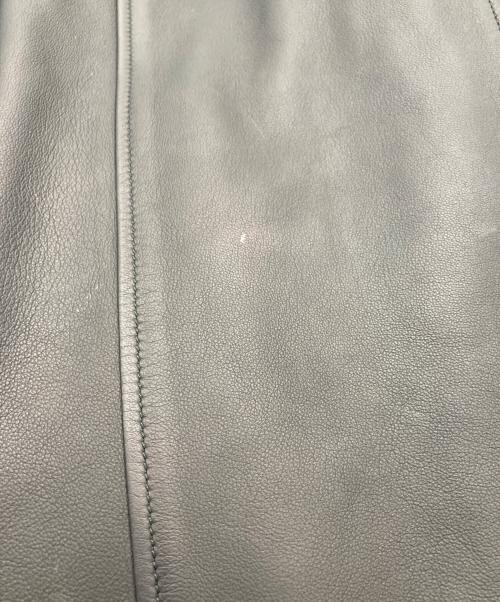 PAUL SMITH（ポールスミス）PAUL SMITH (ポールスミス) フェザー裏地 ダブルライダースジャケット ブラック サイズ:Ｍの古着・服飾アイテム