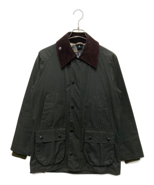 Barbour（バブアー）Barbour (バブアー) The DUFFER of ST.GEORGE (ザ ダファーオブセントジョージ) 別注 オイルドビデイルジャケット オリーブ サイズ:C34/86cmの古着・服飾アイテム