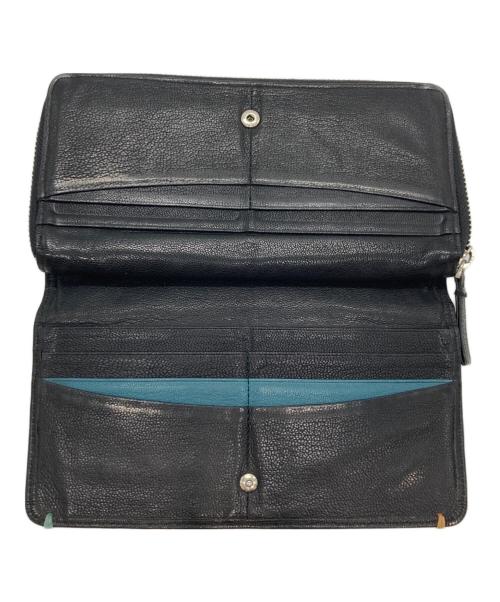 PAUL SMITH（ポールスミス）Paul Smith (ポールスミス) ラウンドファスナーウォレット ブラックの古着・服飾アイテム