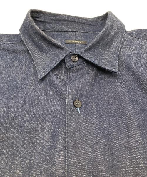 COMOLI（コモリ）COMOLI (コモリ) デニムコモリシャツ インディゴ サイズ:3の古着・服飾アイテム