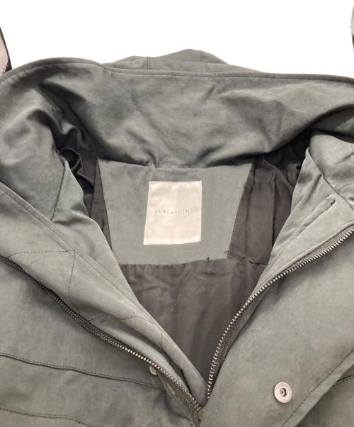 SUBLATIONS（サブレーションズ）SUBLATIONS (サブレーションズ) テックスエードモンスターパーカー ブラック サイズ:2の古着・服飾アイテム