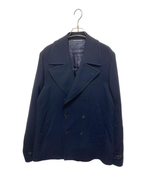 PAUL SMITH（ポールスミス）PAUL SMITH (ポールスミス) フェザー裏地Pコート ネイビー サイズ:Ｍの古着・服飾アイテム