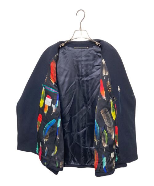 PAUL SMITH（ポールスミス）PAUL SMITH (ポールスミス) フェザー裏地Pコート ネイビー サイズ:Ｍの古着・服飾アイテム