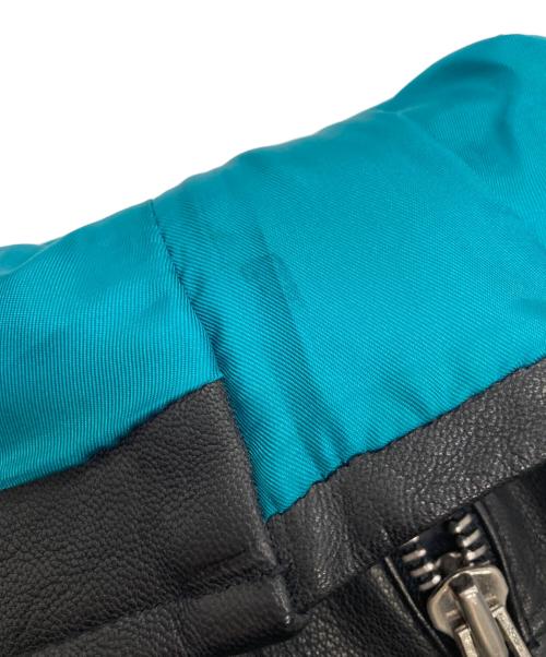 PS Paul Smith（ＰＳポールスミス）PS Paul Smith (ＰＳポールスミス) ゴートレザー ダブルライダースジャケット ブラック サイズ:Lの古着・服飾アイテム