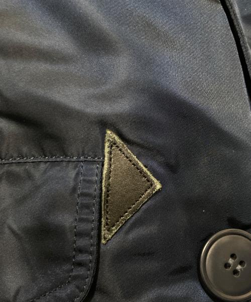 ALPHA（アルファ）ALPHA (アルファ) DUFFER (ダファー) フーデッドフライトジャケット ネイビー サイズ:Mの古着・服飾アイテム