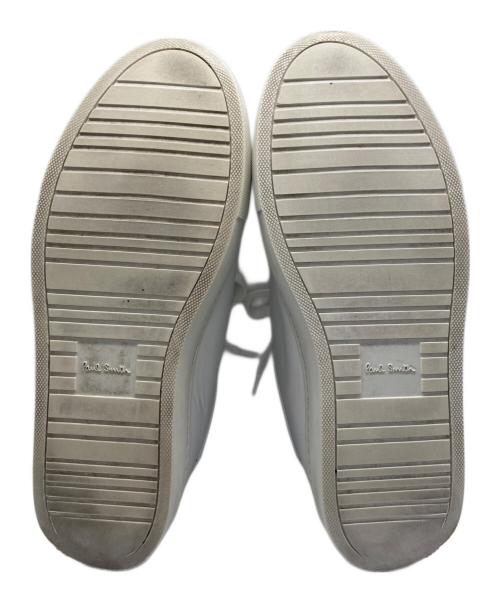 PAUL SMITH（ポールスミス）Paul Smith (ポールスミス) スタープリント ローカットスニーカー ホワイト サイズ:8の古着・服飾アイテム