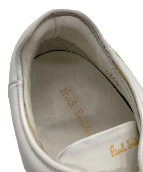 PAUL SMITH（ポールスミス）Paul Smith (ポールスミス) スタープリント ローカットスニーカー ホワイト サイズ:8の古着・服飾アイテム