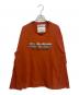 DAIRIKU（ダイリク）の古着「BIGGIE レイヤードTシャツ」｜オレンジ