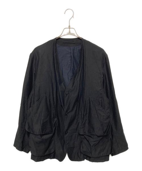 COMOLI（コモリ）COMOLI (コモリ) コットン サテン ハンティグ ジャケット ブラック サイズ:3の古着・服飾アイテム