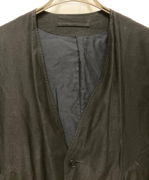 COMOLI（コモリ）COMOLI (コモリ) コットン サテン ハンティグ ジャケット ブラック サイズ:3の古着・服飾アイテム