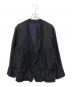 COMOLI（コモリ）の古着「コットン サテン ハンティグ ジャケット」｜ブラック