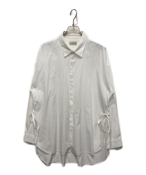Toironier（トワロニエ）Toironier (トワロニエ) ブロードルーズシャツ ホワイト サイズ:FREEの古着・服飾アイテム