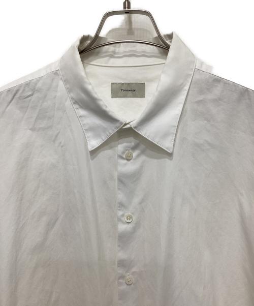 Toironier（トワロニエ）Toironier (トワロニエ) ブロードルーズシャツ ホワイト サイズ:FREEの古着・服飾アイテム