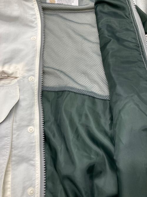 FOX FIRE（フォックスファイヤー）FOX FIRE (フォックスファイヤー) FREAK'S STORE (フリークストア) 別注ナイロンブルゾン ホワイト サイズ:Ｍの古着・服飾アイテム