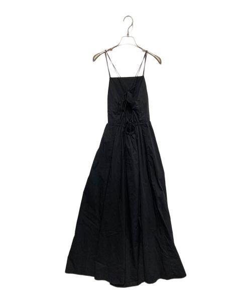 FRAY ID（フレイ アイディー）FRAY ID (フレイ アイディー) バックオープンキャミワンピ ース ブラック サイズ:1の古着・服飾アイテム