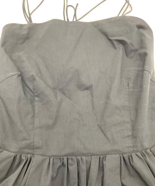 FRAY ID（フレイ アイディー）FRAY ID (フレイ アイディー) バックオープンキャミワンピ ース ブラック サイズ:1の古着・服飾アイテム