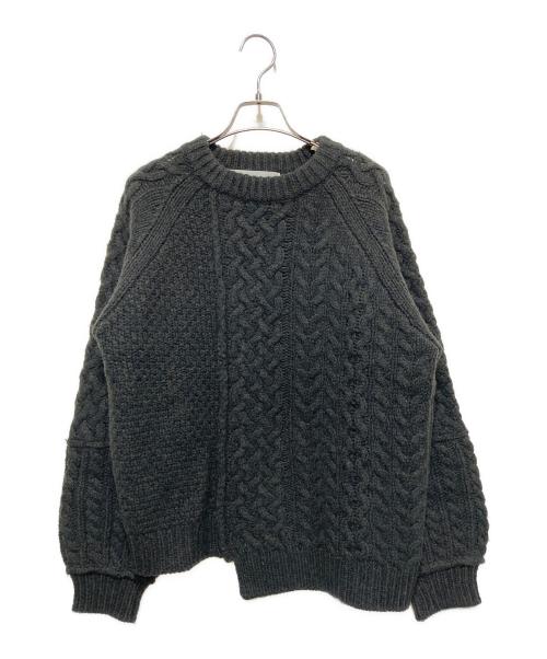 THE SHINZONE（ザ シンゾーン）THE SHINZONE (ザ シンゾーン) リンクケーブルニット カーキ サイズ:FREEの古着・服飾アイテム