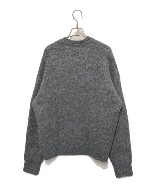 TODAYFUL（トゥデイフル）TODAYFUL (トゥデイフル) ブラッシュドクルーネックニット グレー サイズ:FREEの古着・服飾アイテム