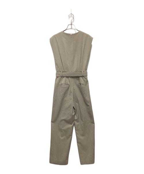 CLANE（クラネ）CLANE (クラネ) スリーブレスベルテッドオールインワン ベージュ サイズ:1の古着・服飾アイテム