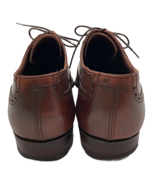Crockett & Jones（クロケット＆ジョーンズ）Crockett & Jones (クロケット＆ジョーンズ) アルビオン セミブローグシューズ ブラウン サイズ:5 1/2 Eの古着・服飾アイテム