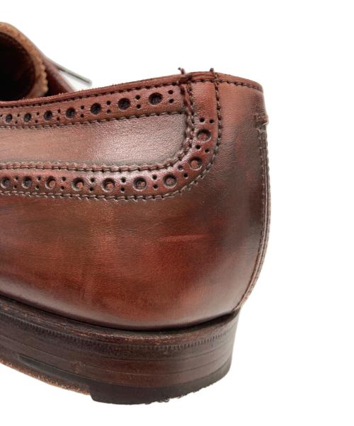 Crockett & Jones（クロケット＆ジョーンズ）Crockett & Jones (クロケット＆ジョーンズ) アルビオン セミブローグシューズ ブラウン サイズ:5 1/2 Eの古着・服飾アイテム