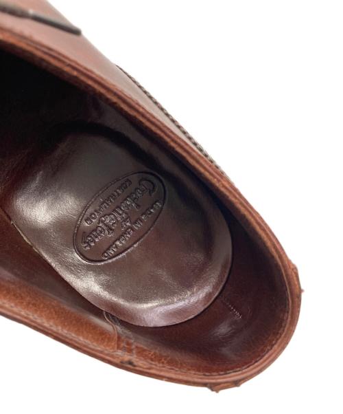 Crockett & Jones（クロケット＆ジョーンズ）Crockett & Jones (クロケット＆ジョーンズ) アルビオン セミブローグシューズ ブラウン サイズ:5 1/2 Eの古着・服飾アイテム