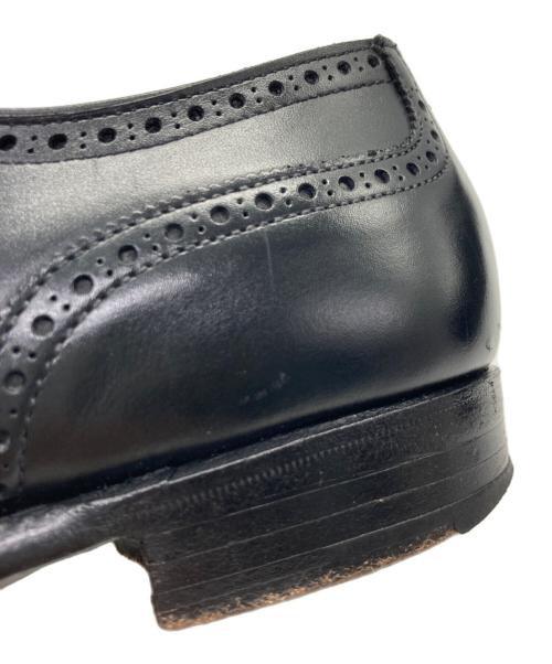 Crockett & Jones（クロケット＆ジョーンズ）Crockett & Jones (クロケット＆ジョーンズ) アルビオン セミブローグシューズ ブラック サイズ:5 1/2 Eの古着・服飾アイテム