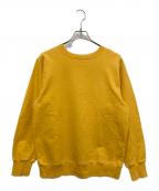 THE NORTHFACE PURPLELABELザ・ノースフェイス パープルレーベル）の古着「10オンス マウンテンクルーネックスウェット」｜イエロー