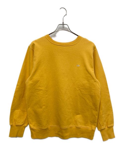 THE NORTHFACE PURPLELABEL（ザ・ノースフェイス パープルレーベル）THE NORTHFACE PURPLELABEL (ザ・ノースフェイス パープルレーベル) 10オンス マウンテンクルーネックスウェット イエロー サイズ:Ｍの古着・服飾アイテム