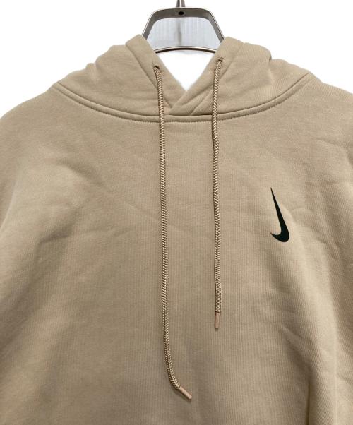 NIKE（ナイキ）NIKE (ナイキ) Billie Eilish (ビリー・アイリッシュ) NRG LA L/S フーディ ベージュ サイズ:Ｍの古着・服飾アイテム