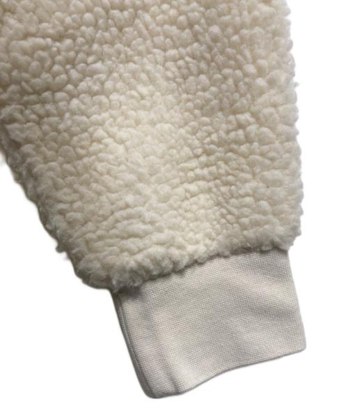 cactus jack（カクタス・ジャック）cactus jack (カクタス・ジャック) ハーフジップ シェルパパーカー アイボリー サイズ:Ｓの古着・服飾アイテム