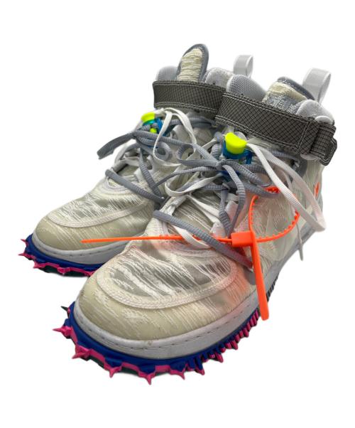 NIKE（ナイキ）NIKE (ナイキ) OFFWHITE (オフホワイト) エアフォース 1 ミッド ホワイト サイズ:US9/UK8/EU42.5の古着・服飾アイテム