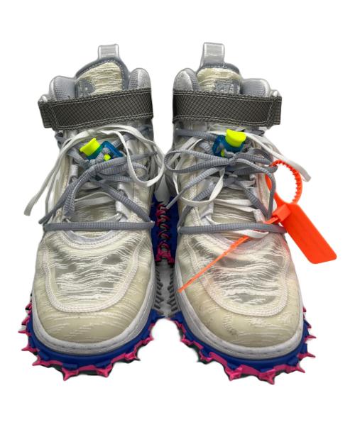 NIKE（ナイキ）NIKE (ナイキ) OFFWHITE (オフホワイト) エアフォース 1 ミッド ホワイト サイズ:US9/UK8/EU42.5の古着・服飾アイテム