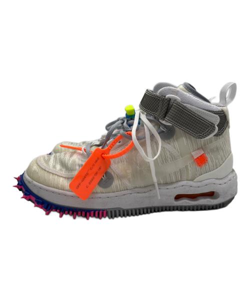 NIKE（ナイキ）NIKE (ナイキ) OFFWHITE (オフホワイト) エアフォース 1 ミッド ホワイト サイズ:US9/UK8/EU42.5の古着・服飾アイテム