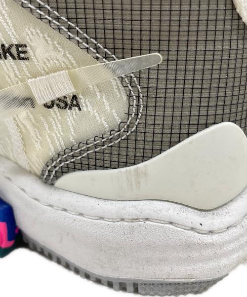NIKE（ナイキ）NIKE (ナイキ) OFFWHITE (オフホワイト) エアフォース 1 ミッド ホワイト サイズ:US9/UK8/EU42.5の古着・服飾アイテム