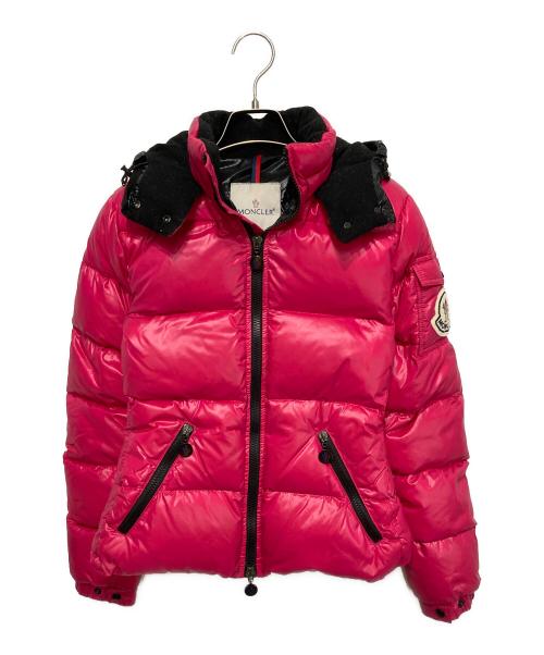 MONCLER（モンクレール）MONCLER (モンクレール) BADIAダウンジャケット ピンク サイズ:00の古着・服飾アイテム