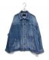 FRAMeWORK（フレームワーク）の古着「エクストララージデニムジャケット」｜ブルー