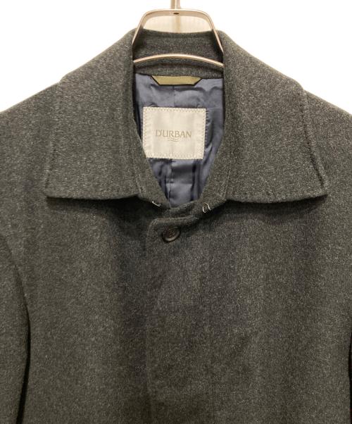 D'URBAN（ダーバン）D'URBAN (ダーバン) カシミヤコート ブラック サイズ:92A5の古着・服飾アイテム