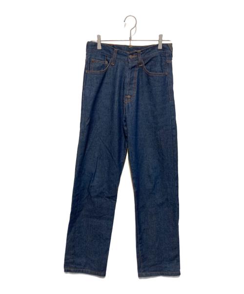 EVISU（エヴィス）EVISU (エヴィス) スカルカモメ刺繍デニムパンツ インディゴ サイズ:32の古着・服飾アイテム
